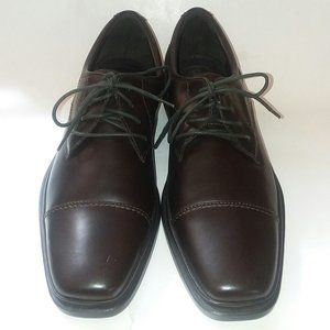 #26 New Dark Brown Billy Calvin Klein Derby  shoes